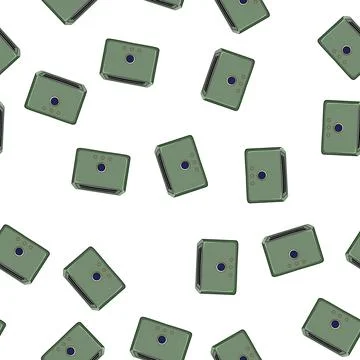 Pattern toast toaster bread cartoon vector Stockillustratie