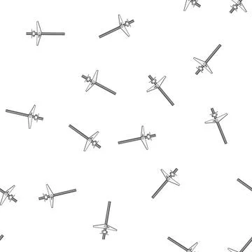 Pattern Toggle bolt mechanism for construction and hardware repair Stock Illustration