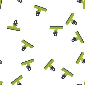 Pattern tool binder clip cartoon vector Stock Illustration