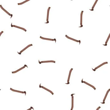 Pattern tool crowbar metal cartoon vector Stock Illustration