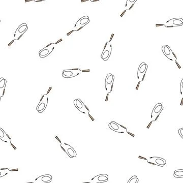 Pattern tool drain snake cartoon vector イラスト素材