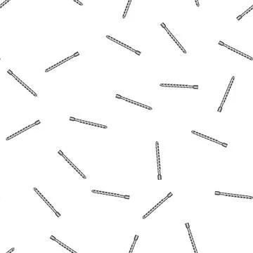 Pattern tool drill bit cartoon vector Stock Illustration