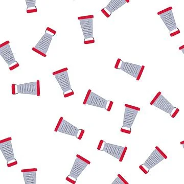 Pattern tool grater cartoon vector Illustrazione stock