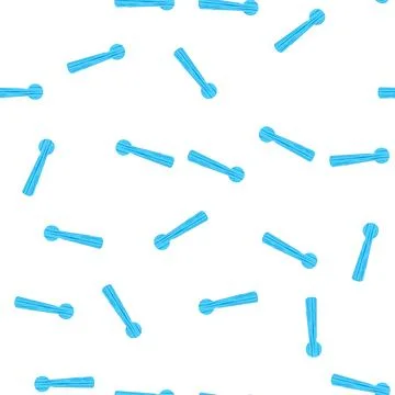 Pattern tool tongue depressor cartoon vector Illustrazione stock