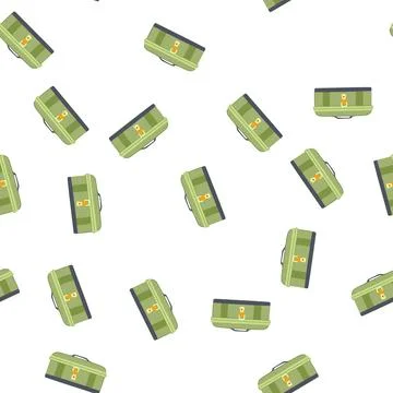 Pattern tool toolbox cartoon vector Stock Illustration