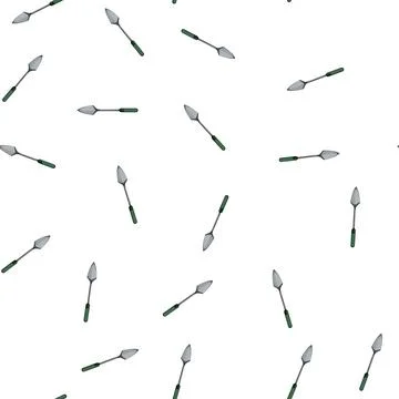 Pattern tool trowel cement cartoon vector Stock Illustration