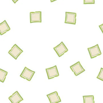 Pattern top cloth napkin cartoon vector Stock Illustration
