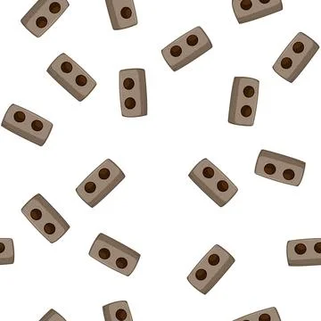 Pattern toy cat house cartoon vector Stock Illustration