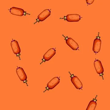 Pattern Traditional chinese lantern hanging for cultural celebration Stock Illustration