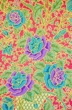 Pattern for traditional clothes include batik Foto stock