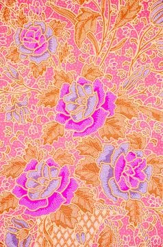 Pattern for traditional clothes include batik Foto stock