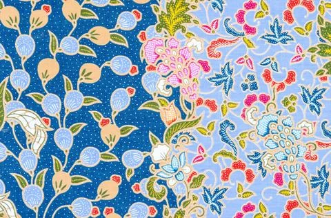 Pattern for traditional clothes include batik Pattern for traditional clot... Stock Photos