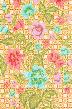 Pattern for traditional clothes malaysia include batik Foto stock