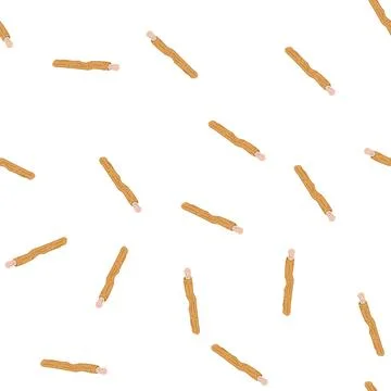 Pattern traditional miswak stick providing natural dental hygiene Illustrazione stock