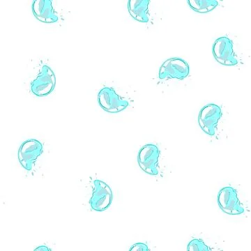 Pattern transparent soap bubble explosion cartoon vector 스톡 일러스트