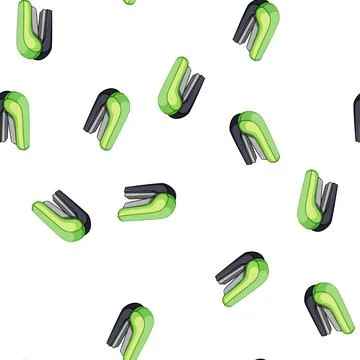 Pattern transportation stapler cartoon vector Stock Illustration