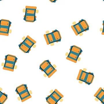 Pattern travel hiking backpack cartoon vector Stock Illustration