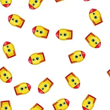 Pattern travel rocket toy cartoon vector Stock Illustration