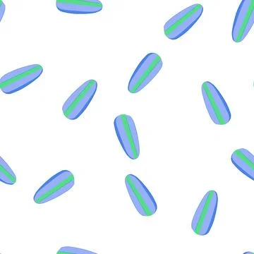Pattern travel sleeping pad cartoon vector イラスト素材