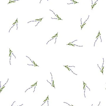 Pattern treasure lavender cartoon vector Stock Illustration