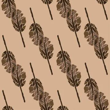 Pattern trees for decorative Stock Illustration