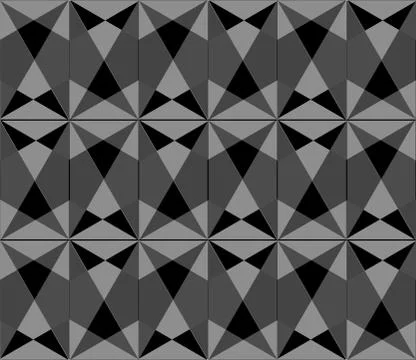 Pattern of triangle seamless background Stock Illustration