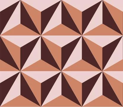Pattern of triangle seamless background Stock Illustration
