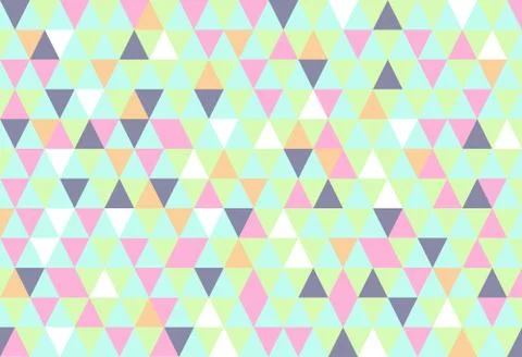 Pattern with triangle shape. Background with different colors of triangles. T Stock Illustration