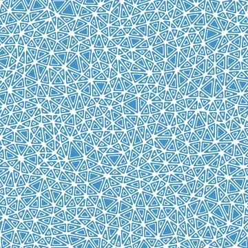 Pattern of triangle shapes. Rounded solid shapes in frames. Small triangles.. Stock Illustration