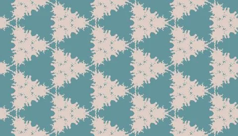 The pattern of triangles abstract gray and aqua Stockillustratie