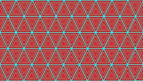 Pattern of triangles Stock Illustration