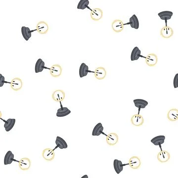 Pattern tripod light ring cartoon vector 스톡 일러스트