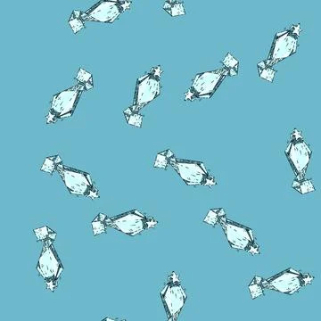 Pattern trophy glass sketch hand drawn Illustrazione stock