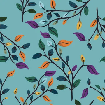 Pattern tropic summer spring background exotic leaf leaves tropical Stock Illustration