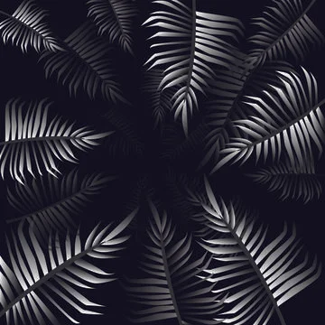 Pattern tropic texture summer spring background exotic leaf leaves tropical Illustrazione stock