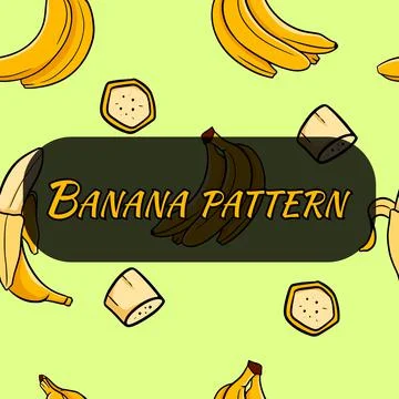 Pattern on tropical fruits. Seamless pattern for printing. Stock Illustration