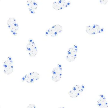 Pattern tub bath soap foam cartoon vector Illustrazione stock