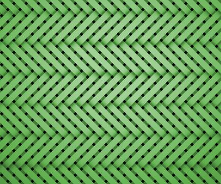 Pattern tube overlap parallel green Stock Illustration