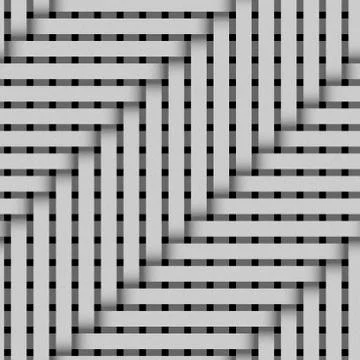 Pattern tube overlap slope enlarge Illustration