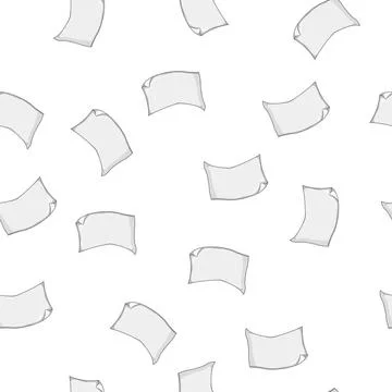 Pattern turn paper curl cartoon vector Stock Illustration