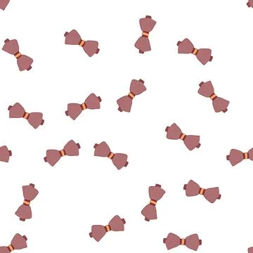 Pattern tuxedo bow ties men cartoon vector Stock Illustration