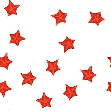 Pattern twilight sea star cartoon vector Stock Illustration