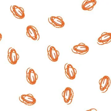 Pattern twine rope cartoon vector Illustrazione stock