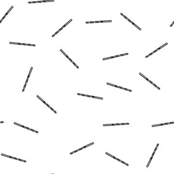Pattern twist drill bit cartoon vector Stock Illustration
