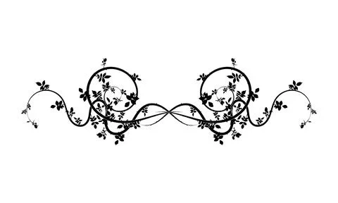 Pattern twisted twisting weaving plants hops new Stock Illustration