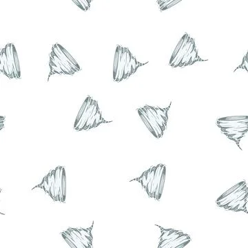 Pattern twister tornado cartoon vector 스톡 일러스트