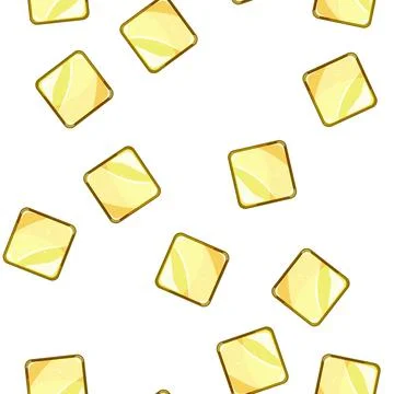 Pattern ui square game button cartoon vector Ilustración de archivo