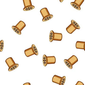 Pattern unclog sink drain cartoon vector Stockillustratie