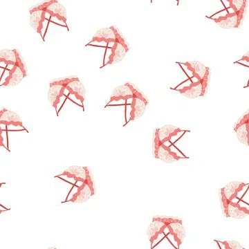 Pattern underwire bra sexy cartoon vector Stock Illustration