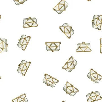 Pattern unique napkin holder cartoon vector Stock Illustration